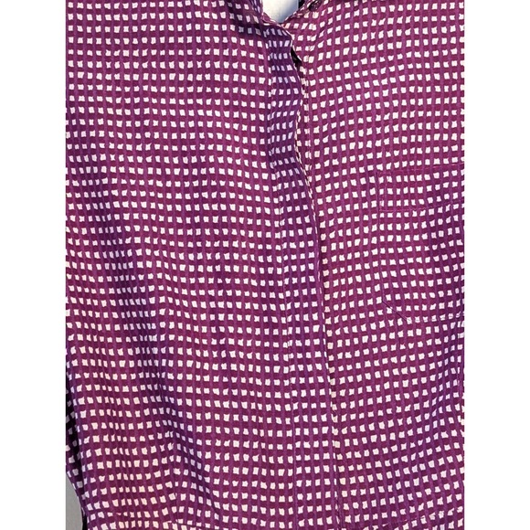 6 Women Silk Cotton Max Mara Shirt Dress Belted Classic Pockets Fit n Flair - Picture 3 of 13